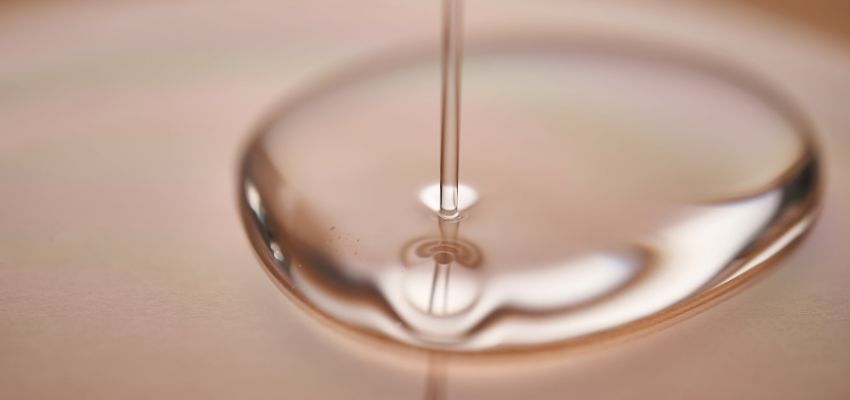 A liquid of peptides.